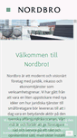 Mobile Screenshot of nordbro.com